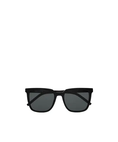 Saint Laurent Full Frame Sunglasses In Black