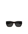 Saint Laurent Full Frame Sunglasses In Black