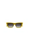 Saint Laurent Full Frame Sunglasses In Black