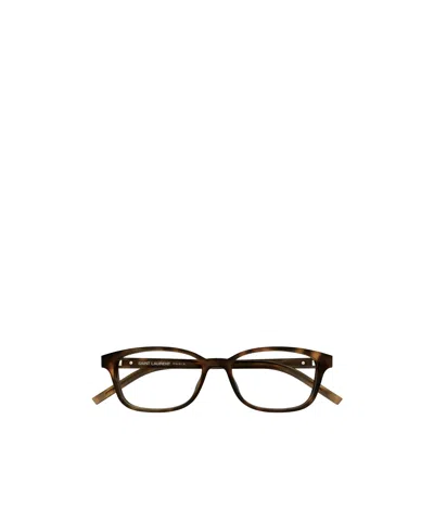 Saint Laurent Full Frame Sunglasses In Black