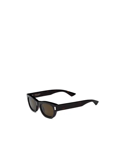 Saint Laurent Full Frame Sunglasses In Black