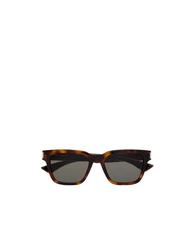 Saint Laurent Full Frame Sunglasses In Black