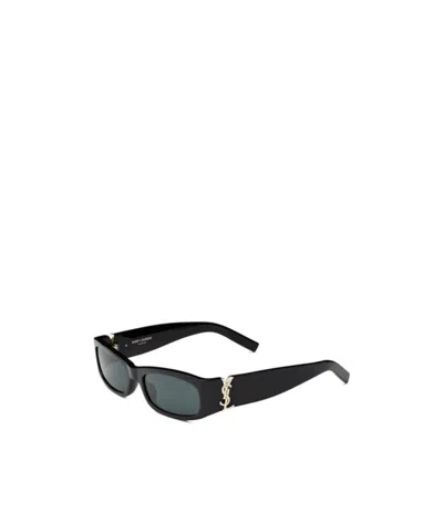 Saint Laurent Full Frame Sunglasses In Black