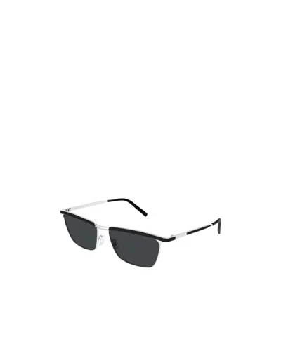 Saint Laurent Full Frame Sunglasses In Black