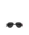 Saint Laurent 54mm Aviator Sunglasses In Black