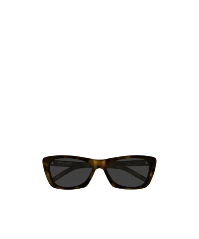 Saint Laurent Full-frame Sunglasses In Black