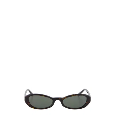 Saint Laurent Full Frame Sunglasses In Purple