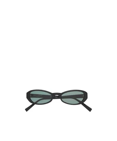 Saint Laurent Full Frame Sunglasses In Orange