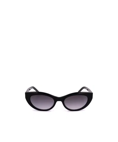 Saint Laurent Full Frame Sunglasses In Black