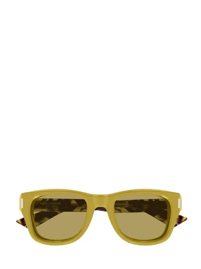 Saint Laurent Full Frame Sunglasses In Brown