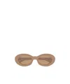 Saint Laurent Full-frame Sunglasses In Brown