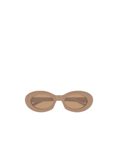 Saint Laurent Full-frame Sunglasses In Brown