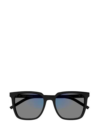 Saint Laurent Full Frame Sunglasses In Gray