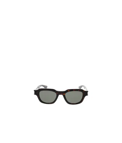 Saint Laurent Full Frame Sunglasses In Gray