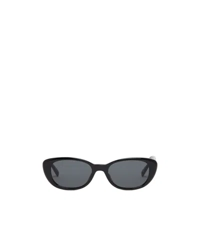 Saint Laurent Full Frame Sunglasses In Gray