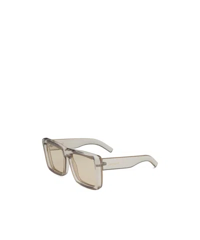 Saint Laurent Full Frame Sunglasses In Gray