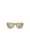 Saint Laurent Full Frame Sunglasses In Nude
