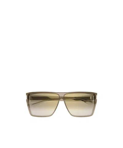 Saint Laurent Full Frame Sunglasses In Nude