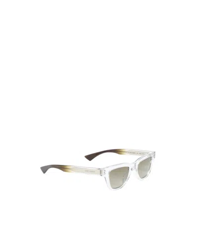Saint Laurent Full Frame Sunglasses In White