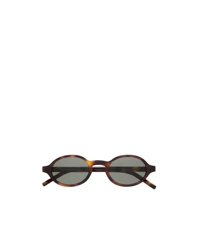 Saint Laurent Full-rim Sunglasses In Brown
