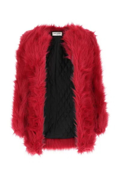 Saint Laurent Furs In Pink