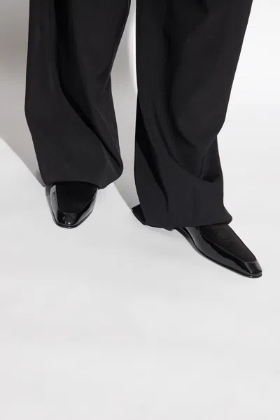 Saint Laurent ‘gabriel' Loafers In Black