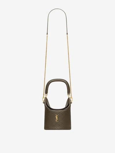 Saint Laurent Gaby Buck Bag In Black