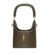 Saint Laurent Gaby Bucket Bag In Green