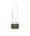 Saint Laurent Gaby Cross Body Bag In Brown