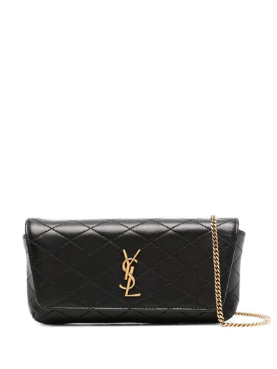 Saint Laurent "gaby" Crossbody Bag In Black