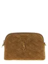 Saint Laurent Gaby Crossbody Bag In Brown
