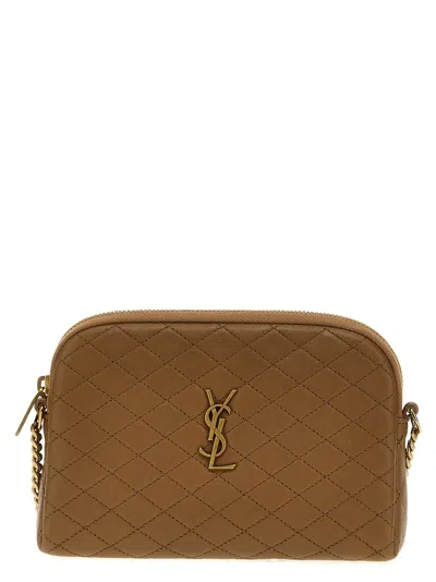 Saint Laurent Gaby Crossbody Bag In Sand