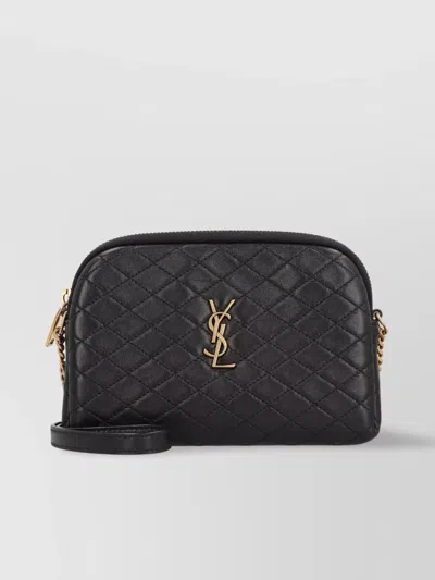 SAINT LAURENT GABY LEATHER CAMERA BAG