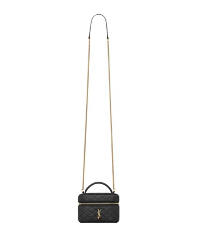 Saint Laurent Gaby Mini Bag In Black