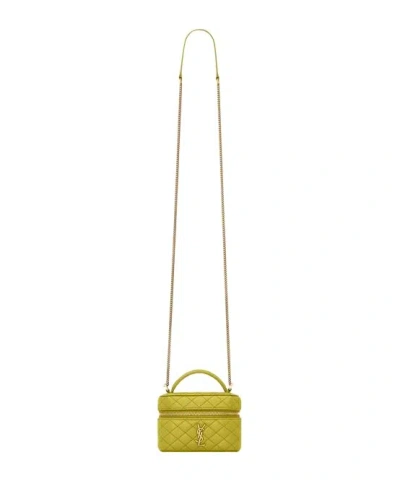 Saint Laurent Gaby Mini Bag In Green