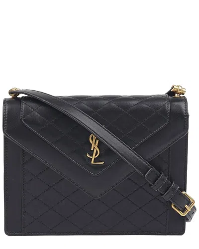 Pre-owned Saint Laurent Gaby Mini Satchel Shoulder Crossbody Bag (authentic Pre-loved)