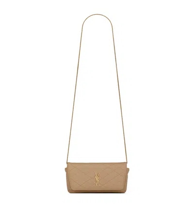 Saint Laurent Gaby Quilted Phone Holder