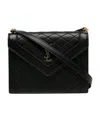Saint Laurent Gaby Shoulder Bag In Black