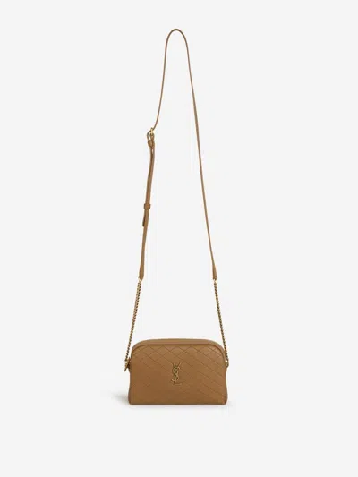 Saint Laurent Gaby Shoulder Bag In Brown