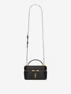 Saint Laurent Gaby Leather Shoulder Bag Strap In Black