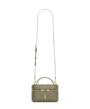 Saint Laurent Mini Leather Gaby Vanity Bag
