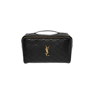 Pre-owned Saint Laurent Gaby Vanity Case 'black'