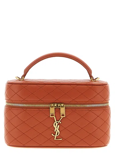 Saint Laurent 'gaby Vanity' Handbag In Orange