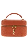Saint Laurent Gaby Vanity Handbag In Orange