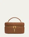 Saint Laurent Gaby Vanity Quilted Leather Bag In Multi