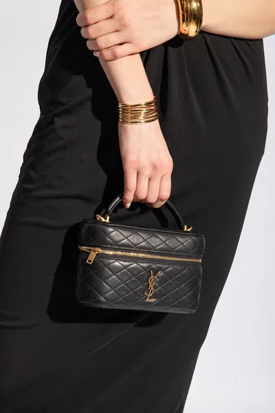 Saint Laurent ‘gaby Vanity' Shoulder Bag In Black