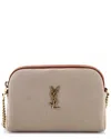 Saint Laurent Gaby Zipped Pouch Crossbody Canvas (authentic Pre-loved)