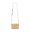 Saint Laurent Gaby Zippped Mini Crossbody Bag In Nude
