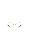 Saint Laurent Geometric Flat Mirror In Nude