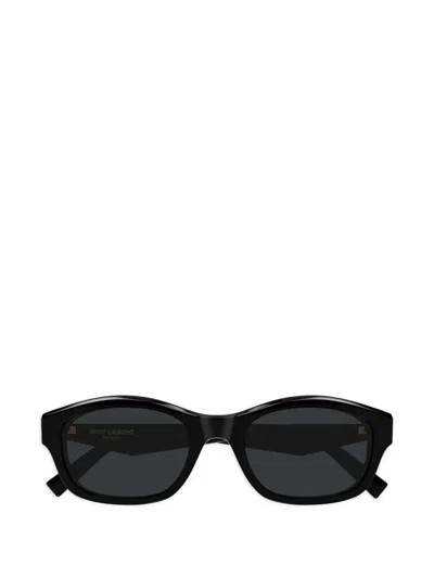 SAINT LAURENT GEOMETRIC-FRAME SUNGLASSES